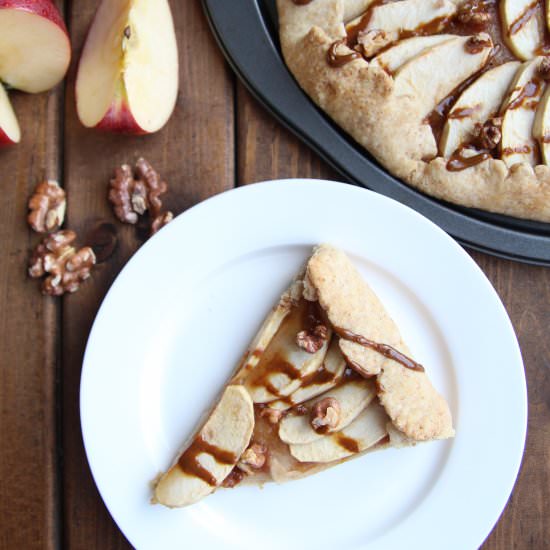 Rustic Apple Maple Galette