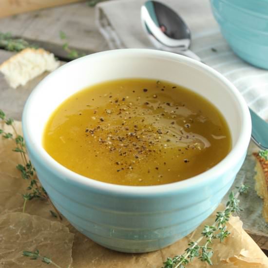 Slow Cooker Butternut Squash Soup