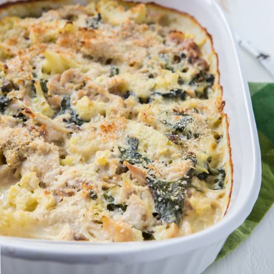 Cauliflower Chicken Casserole
