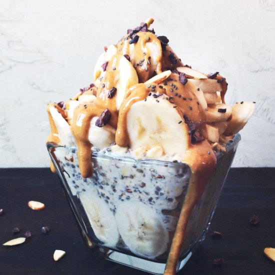 Chunky Monkey Overnight Oats