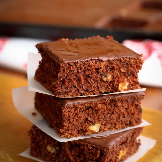 Zucchini Cake with Chocolate