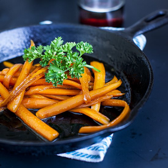 Maple Candied Carrots