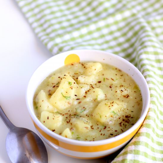 Potato Curry for Fasting