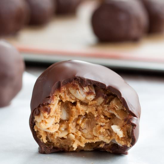 Chocolate Peanut Butter Balls