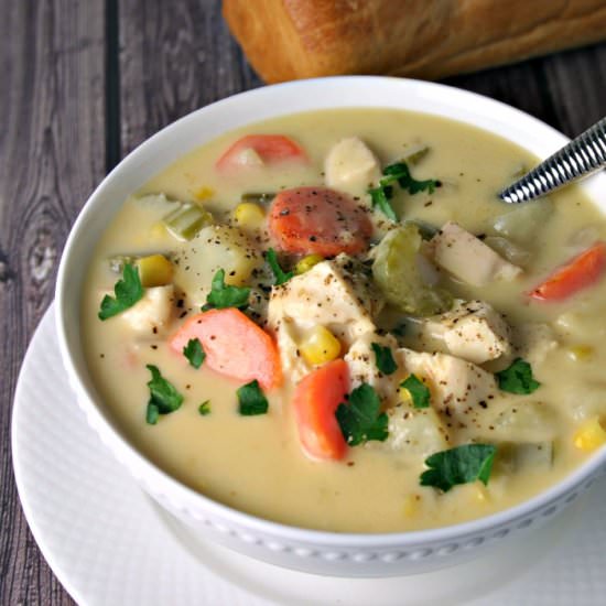 Cheesy Chicken Chowder