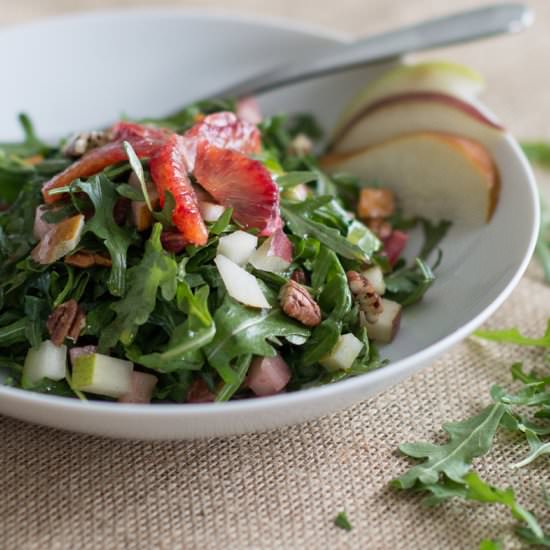 Blood Orange Arugula Salad