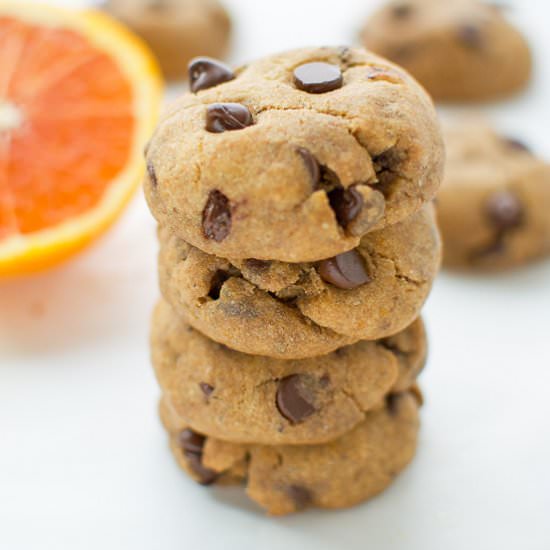 Chewy Chocolate Orange Cookies
