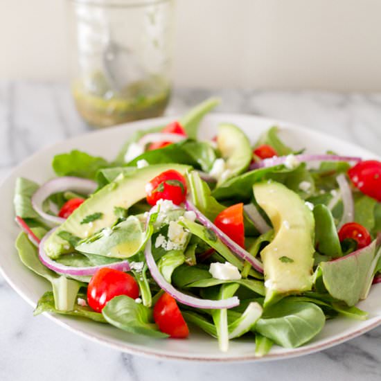 Deconstructed Guacamole Salad