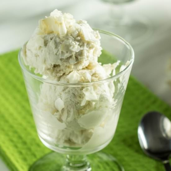 Vegan Coconut Lime Ice Cream