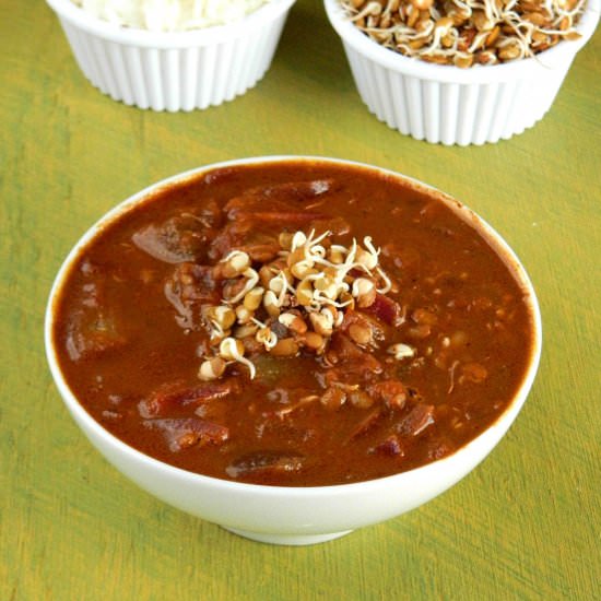 Horse Gram Sprouts Gravy | Kollu