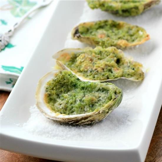 Oysters Rockefeller