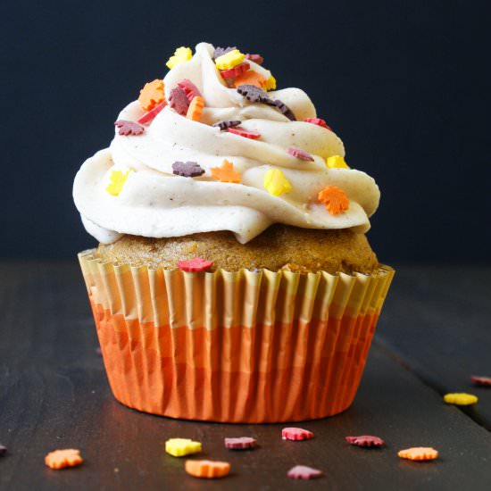Gluten Free Pumpkin Cupcakes