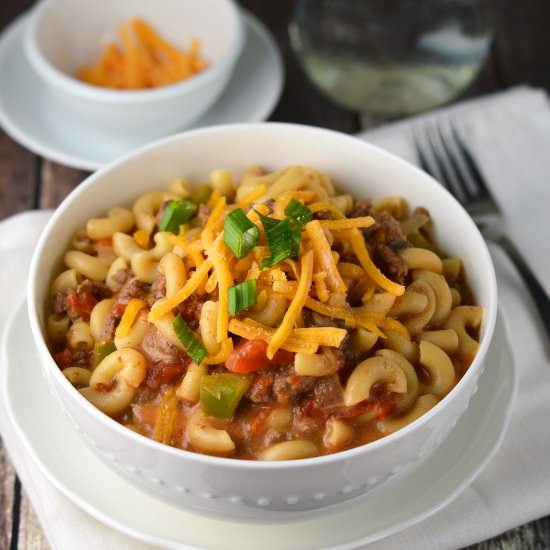 Cheesy Beef Skillet Dinner