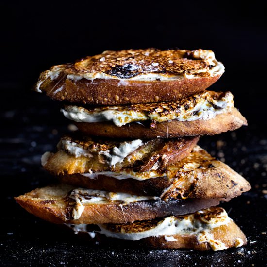Grilled Marshmallow Toast