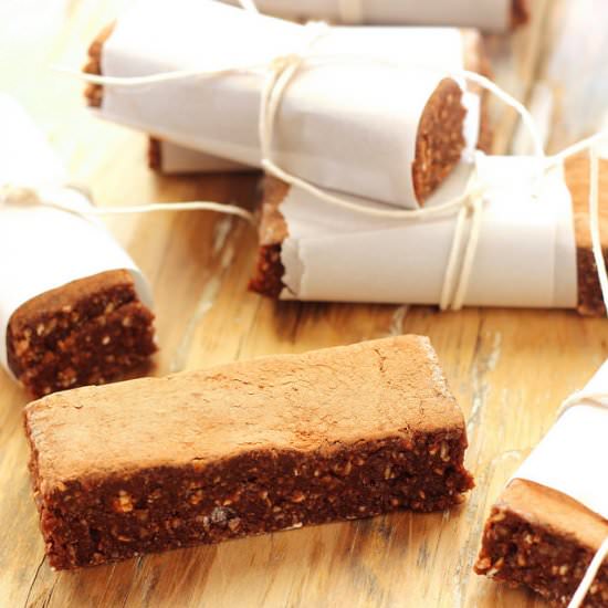 Vegan German Chocolate Energy Bars