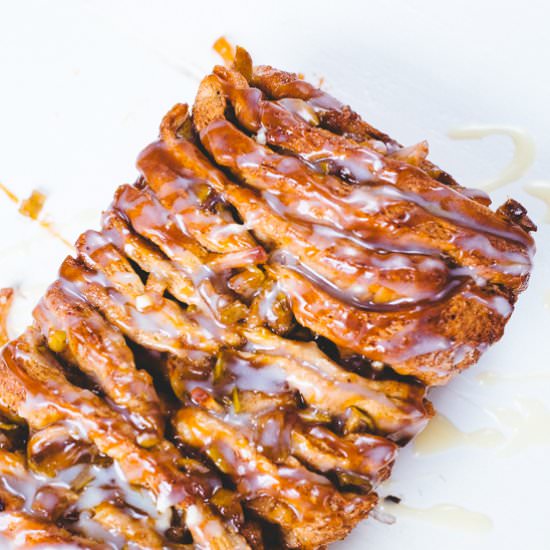 Apple Fritter Pull Apart Bread