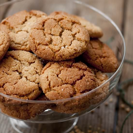 Honey Peanut Butter Cookies