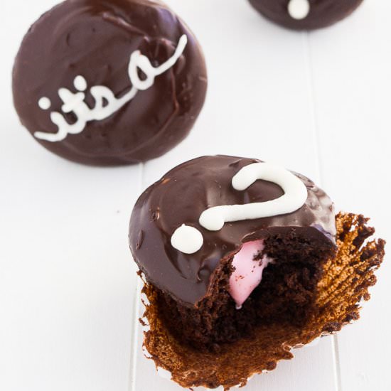 Gender Reveal Cupcakes