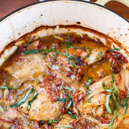 Creamy Sun-dried Tomato Chicken