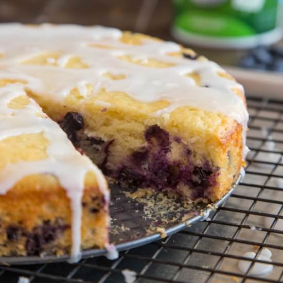 Lemon Blueberry Yogurt Cake