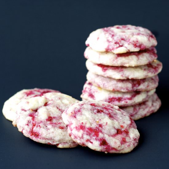 Raspberry Lemon Cookies