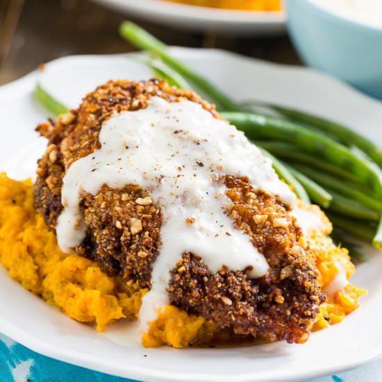 Nutty Fried Chicken