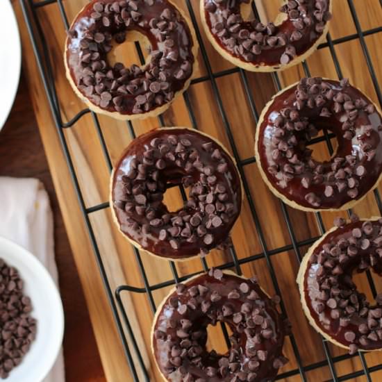 Chocolate Chip Doughnuts