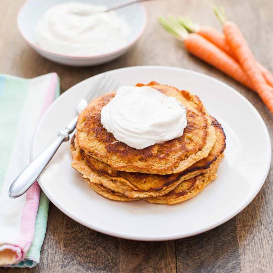 Carrot Cake Pancakes