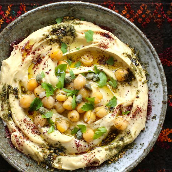 Healthy Delicious Hummus