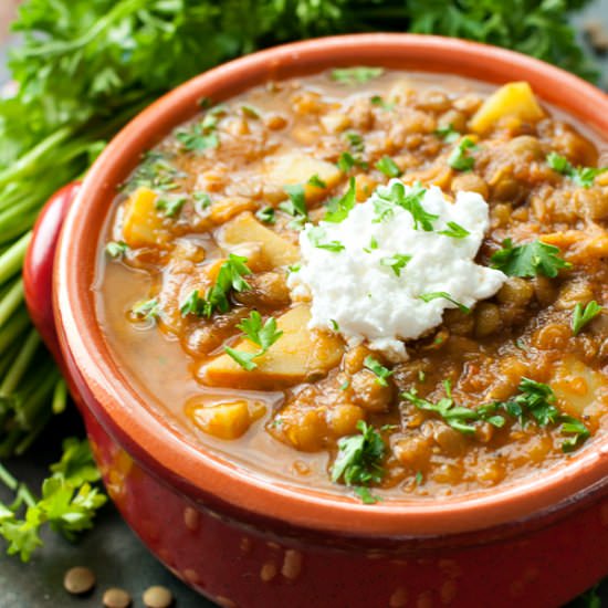 Madras Lentil Soup