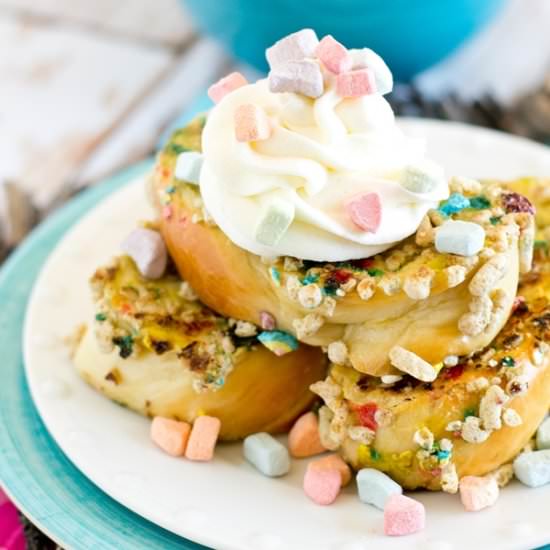 Lucky Charms French Toast