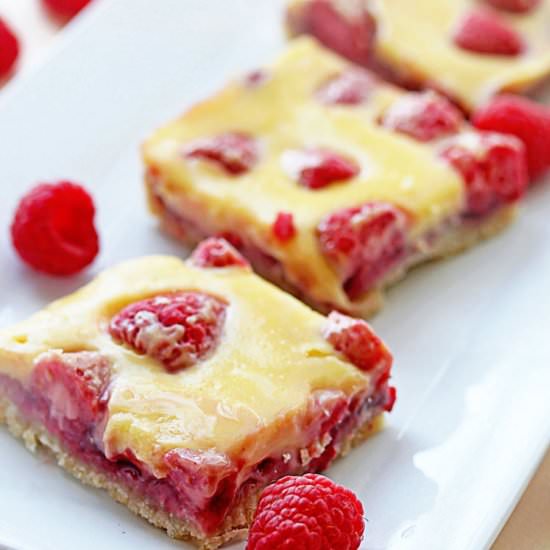 Raspberry Lemon Bars