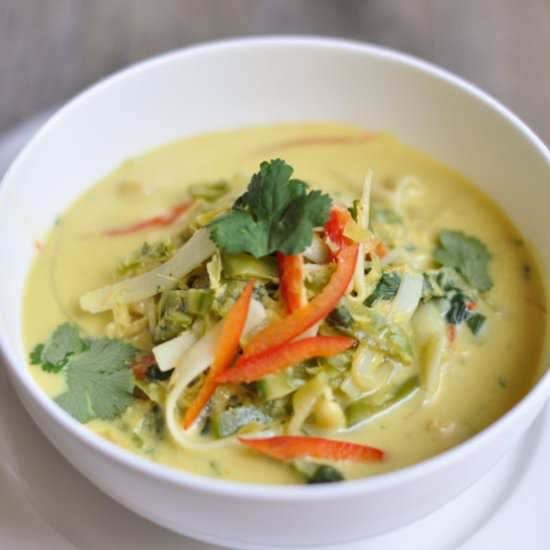 Chicken and Noodle Laksa