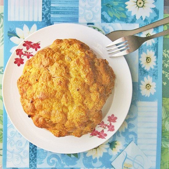 Whole Roasted Cauliflower