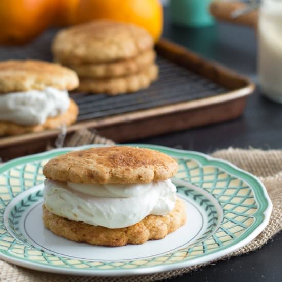 Orange Cardamom Breakfast Sconewich