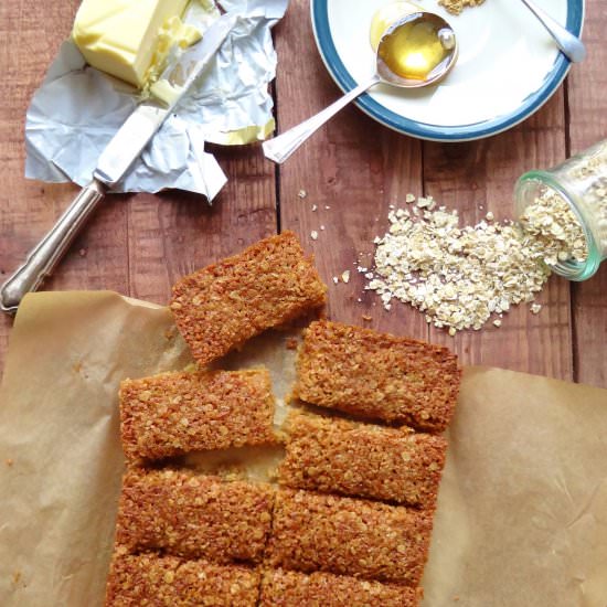 Ginger And Coconut Flapjacks