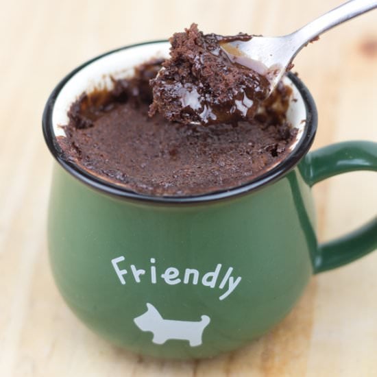 Nutella Mug Cake