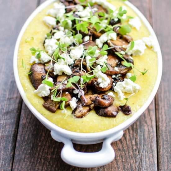 Goat Cheese Polenta