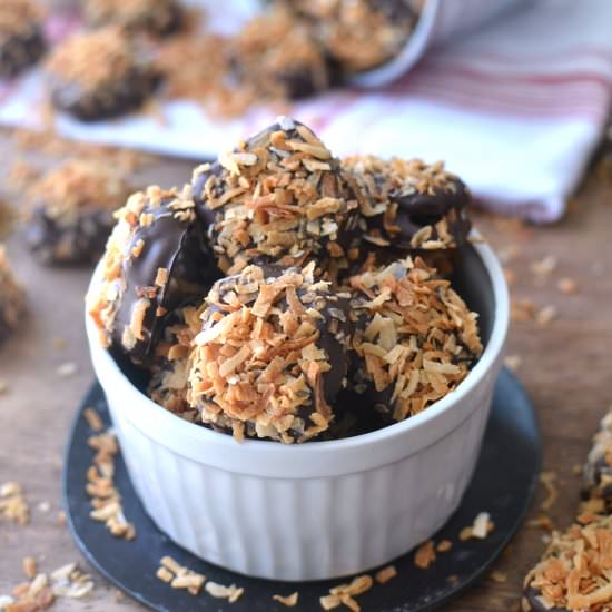 Samoa Pretzel Bites