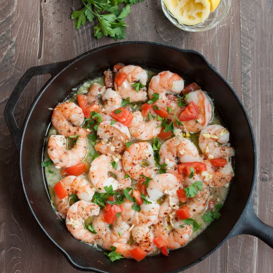 Garlic Baked Shrimp