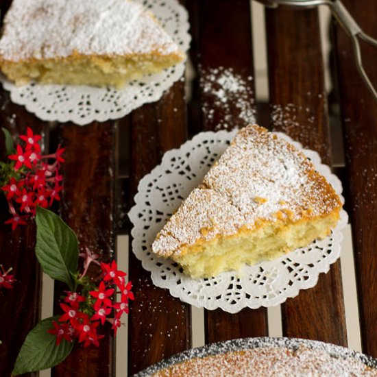 Eggless Butter Cake