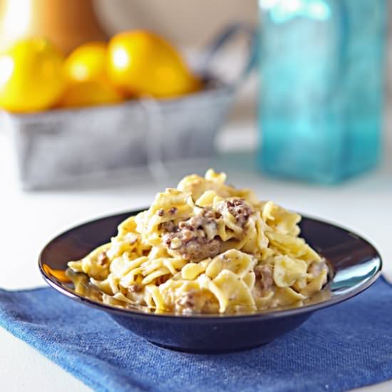 Easy Beef Stroganoff