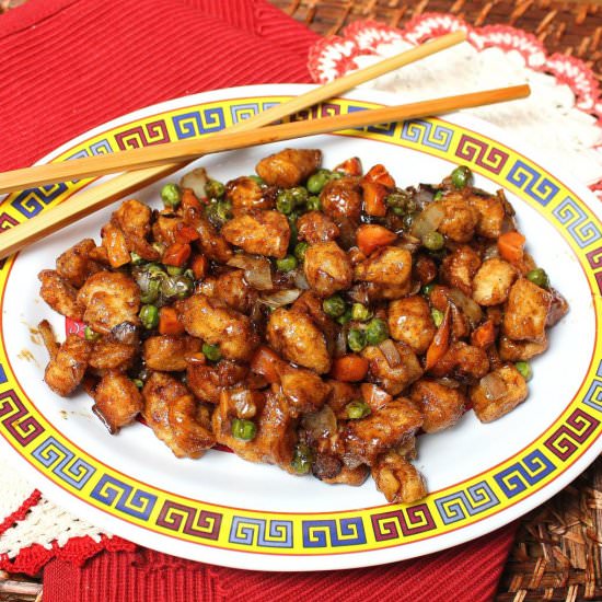 Chinese Chicken in Pepper Sauce