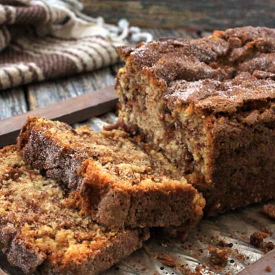 Cinnamon crumb bread