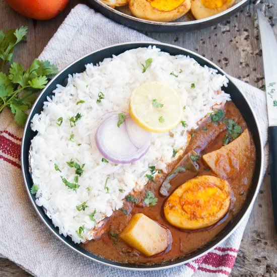 Egg and Potato Curry