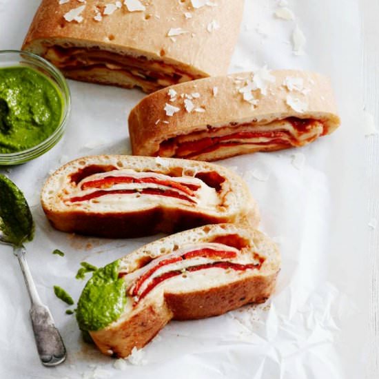 Three Cheese Stromboli