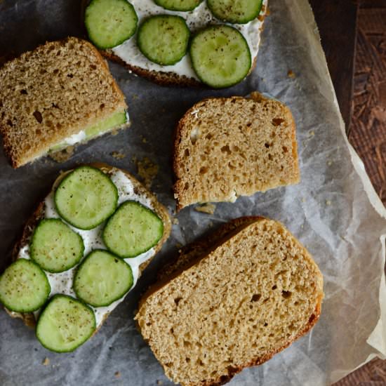 Easy Cucumber Sandwich