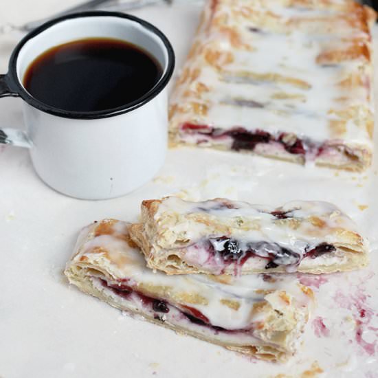 Blueberry Cream Cheese Pastry