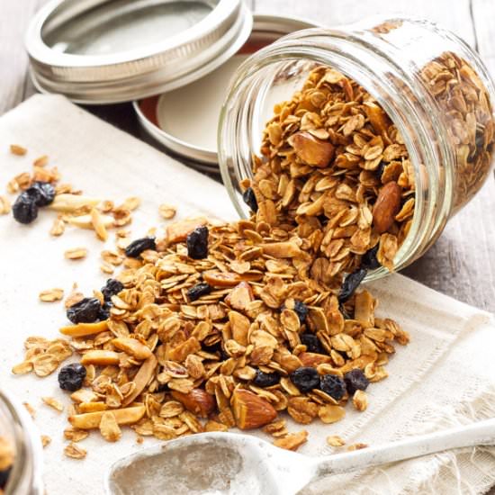 Blueberry Almond Granola