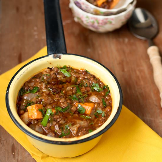 Puy Lentil Soup